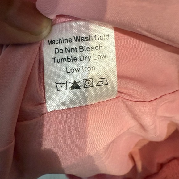 Tuckernuck Pink Tweed Short Sleeve Braided Neck Jackie Shift Dress Sz L $298 - Picture 10 of 13